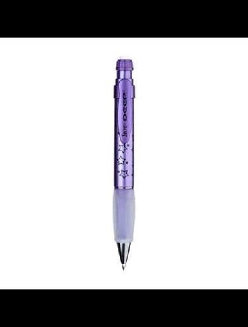 Serve Deep Versatil Kalem Metallic Mor Yıldız Temalı Uzay 0.7 mm 3755
