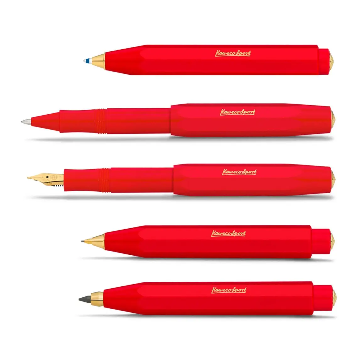 Kaweco Klasik Sport 3.2mm Sketch Versatil Kalem Kırmızı 10001152