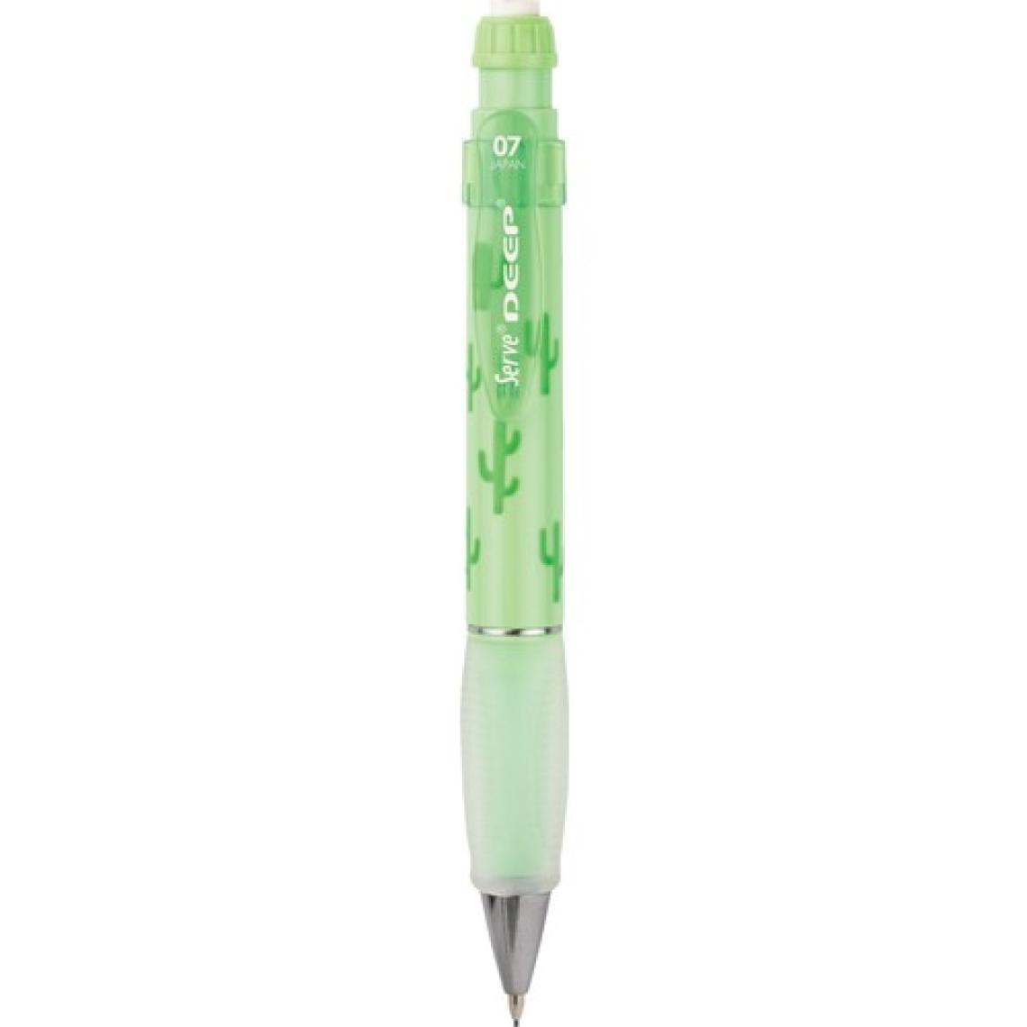 Serve Deep Versatil Kalem 0.7 mm Doğa Temalı - Elma Yeşili (KAKTÜS)
