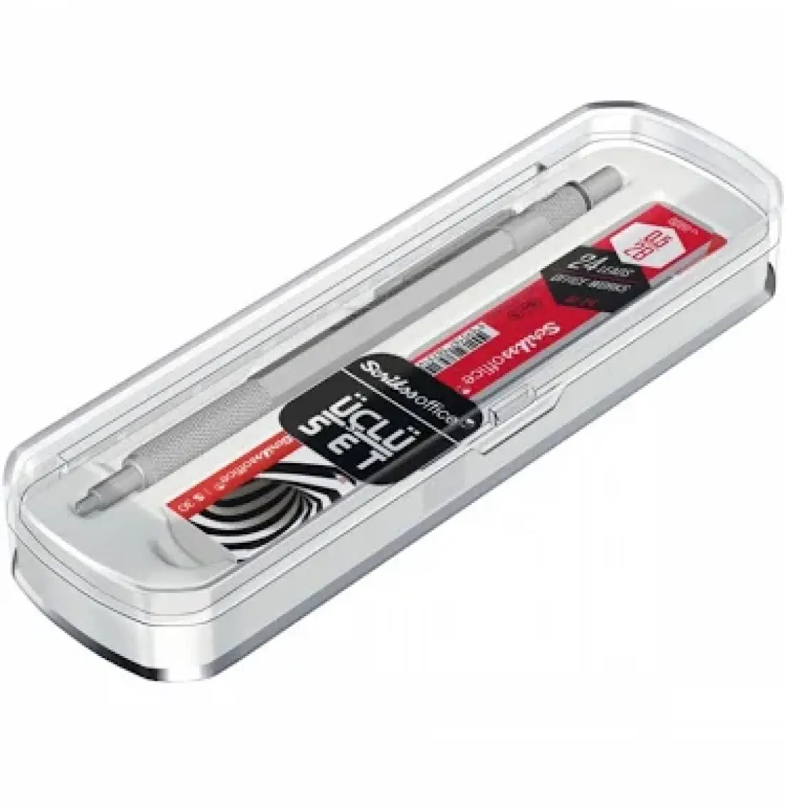 Scrikss Saten Gri Graph-x 0.5 mm Kalem Silgi Uç Seti