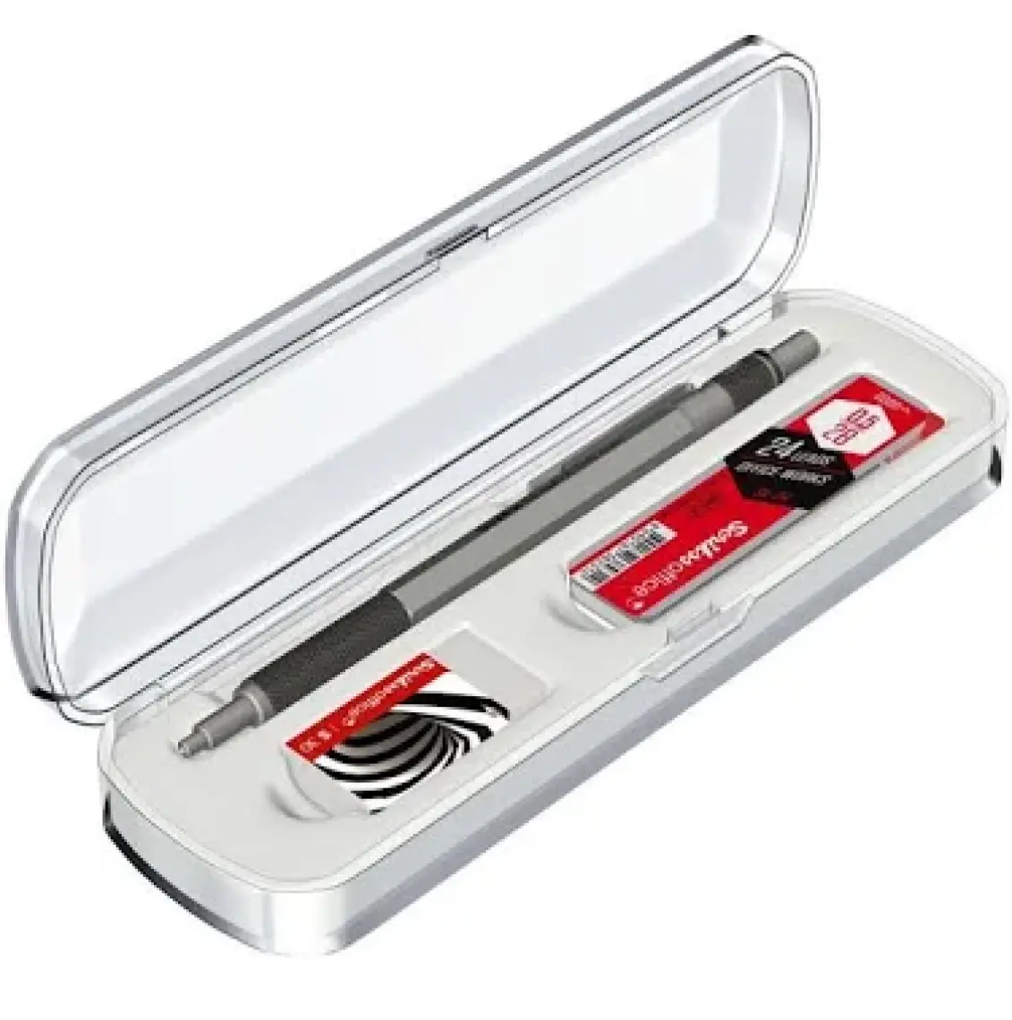 Scrikss Saten Gri Graph-x 0.5 mm Kalem Silgi Uç Seti