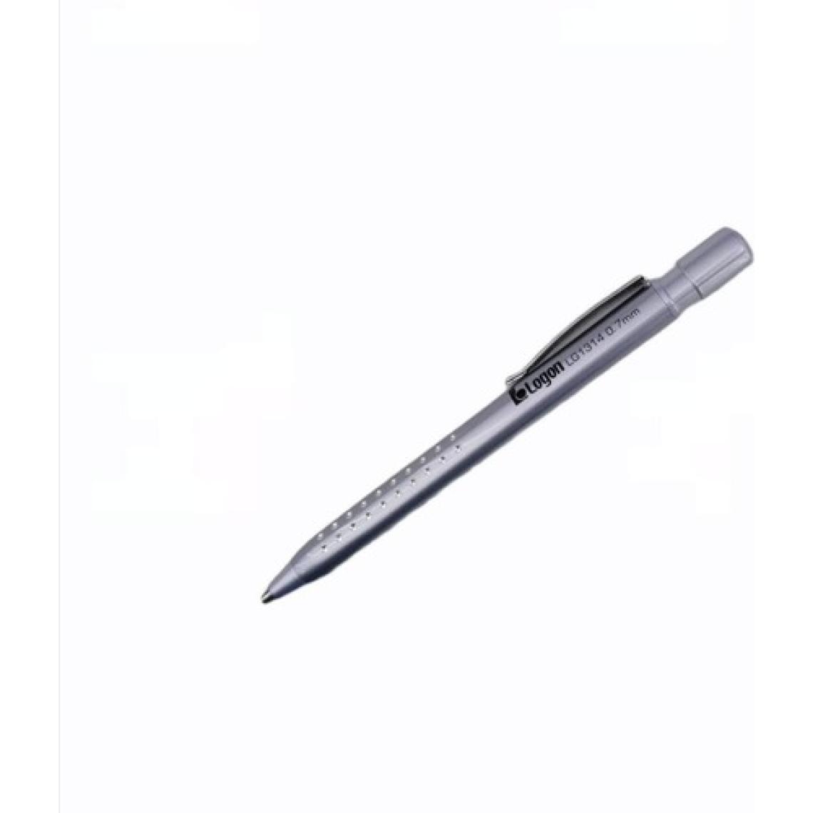 Logon Grip 2011 Tip Gümüş 0.7 Versatil Kalem Metal Gövdeli