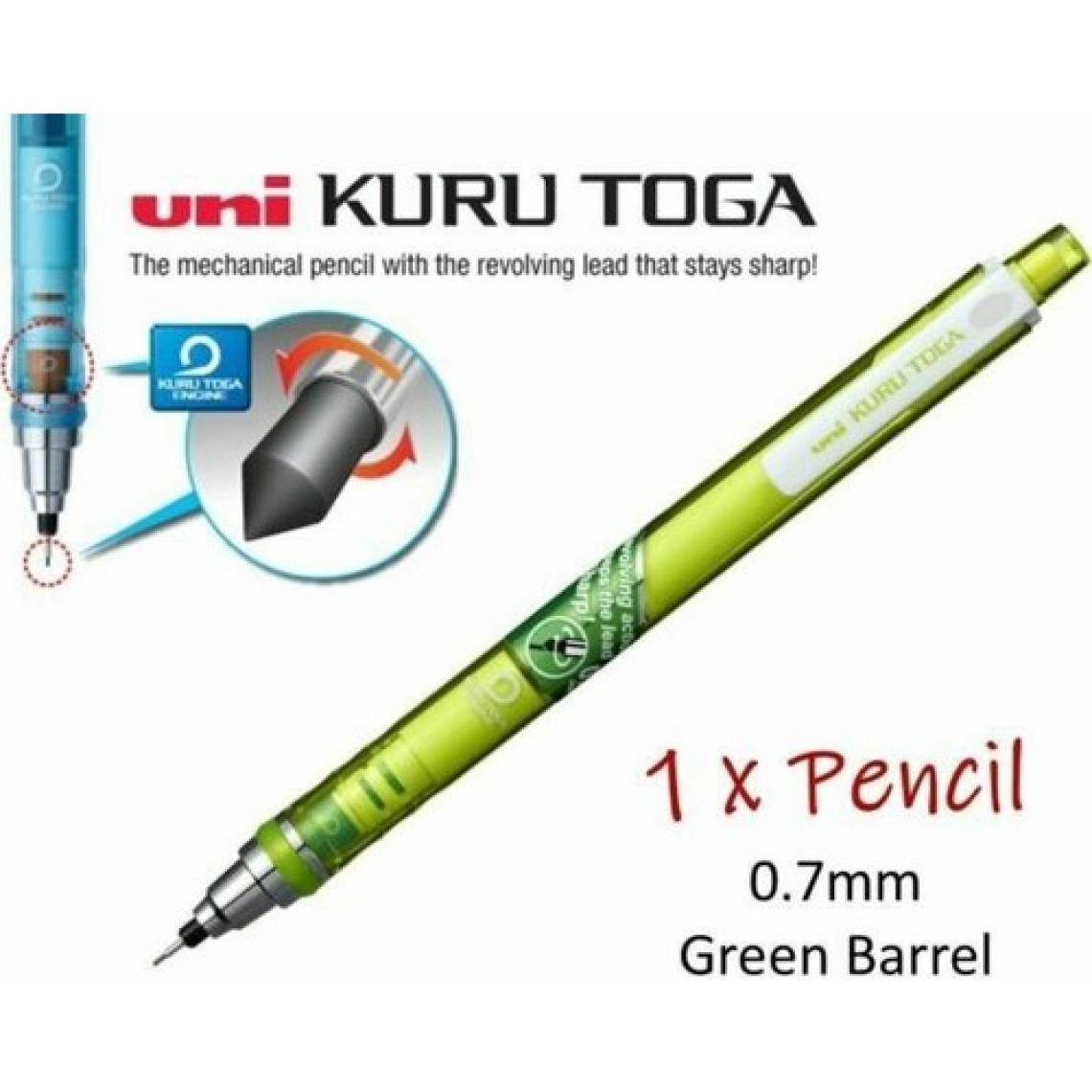 Uni-Ball Kuru Toga Versatil Kalem M7-450T 0.7 (Yeşil)