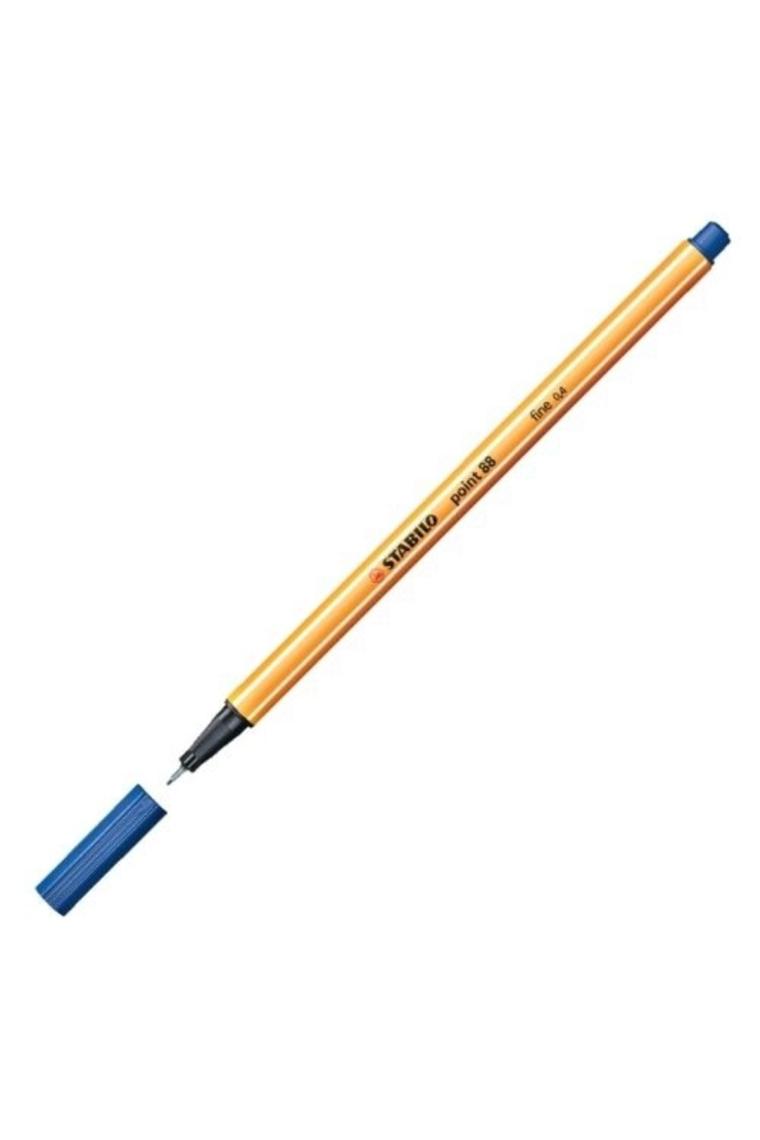 Point 88 Fineliner 0.4mm Keçe Uçlu Kalem 88/41 Mavi