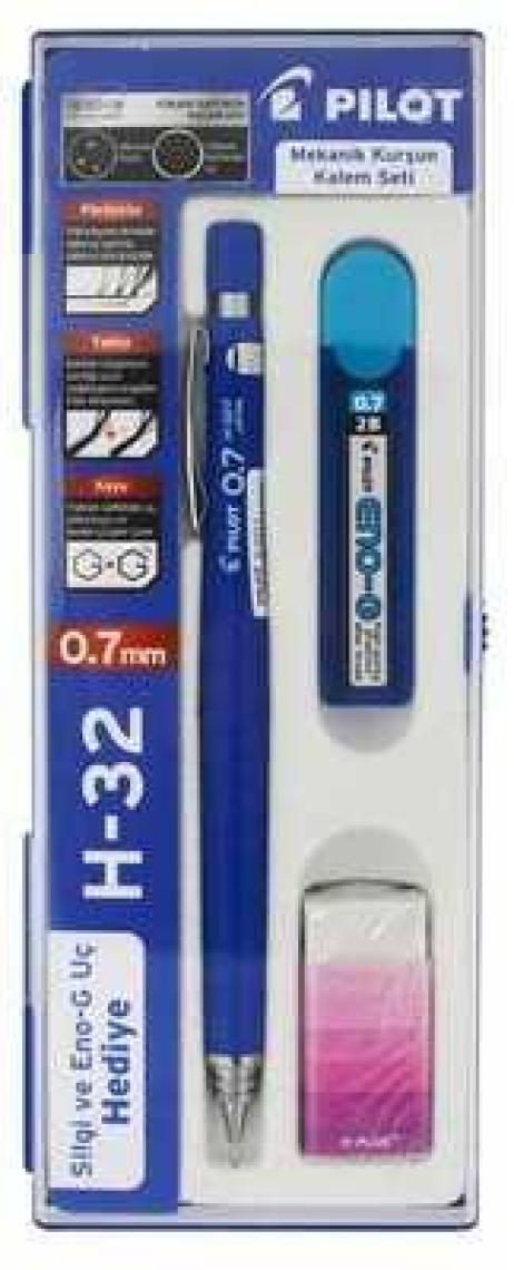 Pilot H32 Set Silgi ve Min
