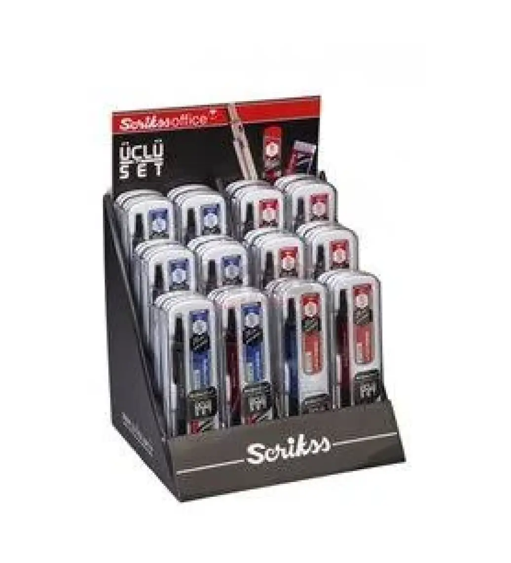 Scrikss Beyaz Graph-x 0.5 mm Kalem Silgi Uç Seti