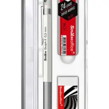 Scrikss Beyaz Graph-x 0.5 mm Kalem Silgi Uç Seti