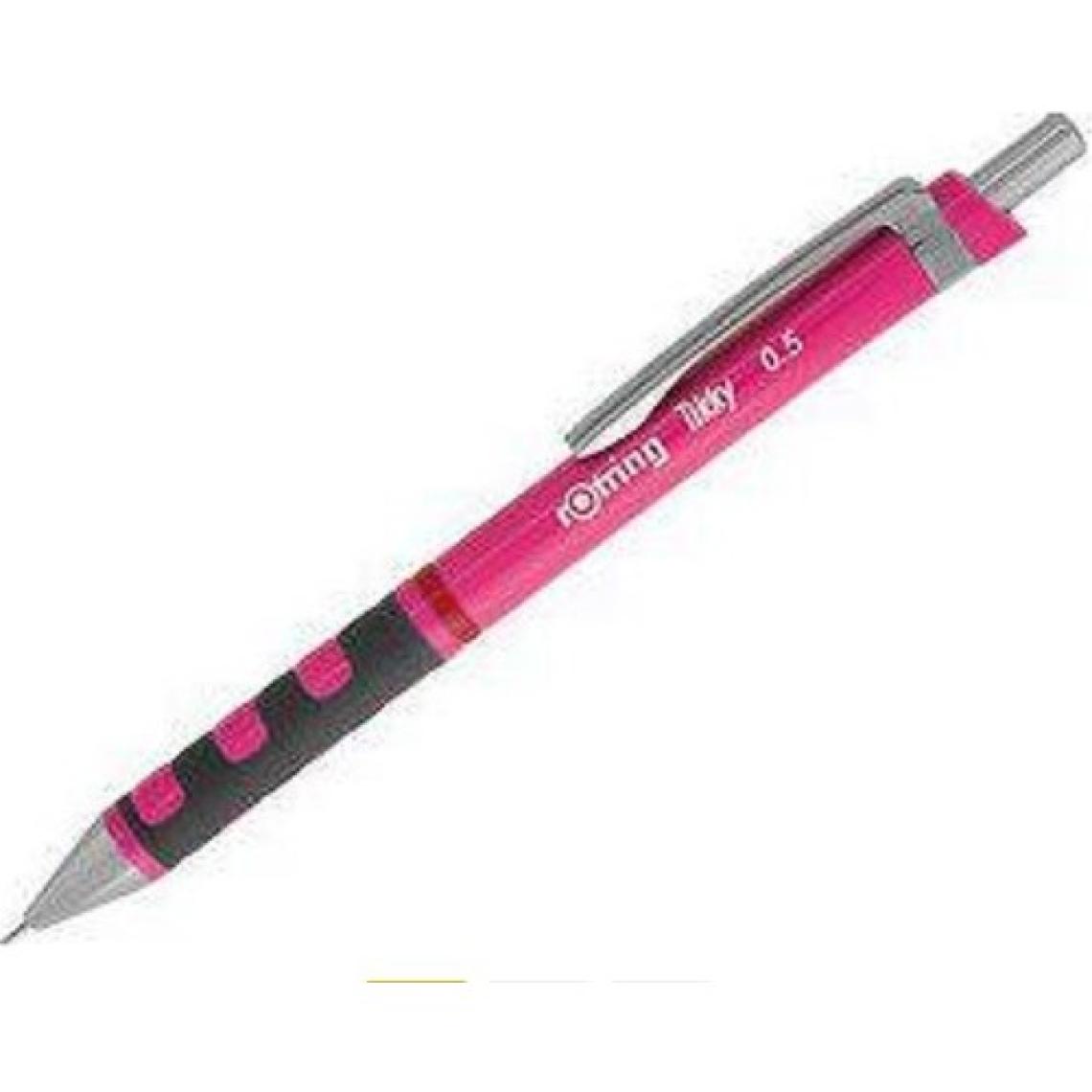 Rotring Tikky Okul Seti 0.7 mm Neon Turuncu Versatil Kalem + Silgi + Uç