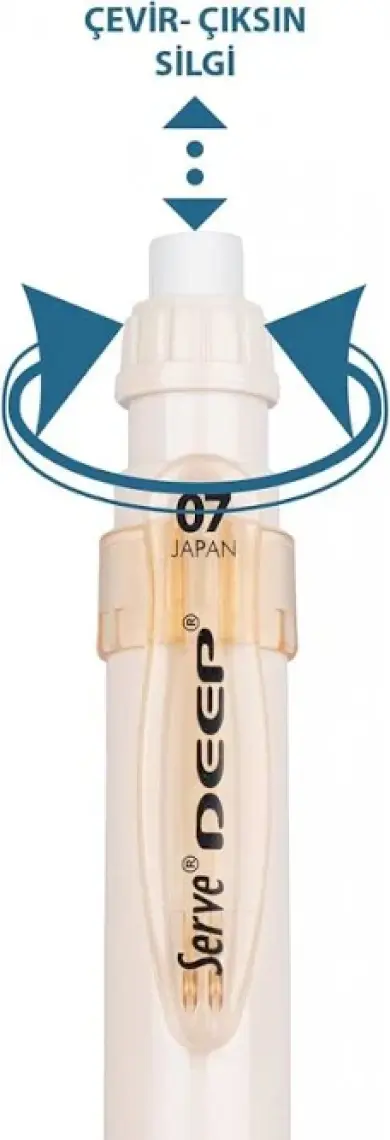 Serve Deep Uçlu Kalem Toprak Tonları 0.7mm