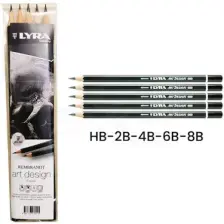 Art Design Profesyonel Dereceli Kalem 5 Li Set