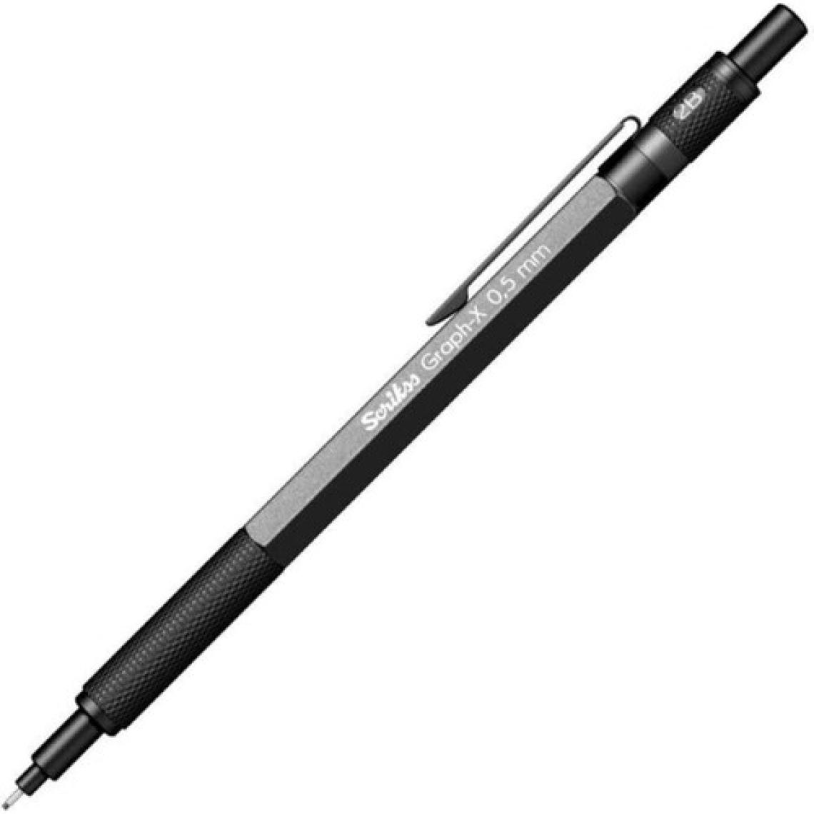 Scrikss Versatil Kalem Metal Graph-X 0.5 Mm Antrasit