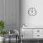 Klik Simplex Gri Minimalist Duvar Saati