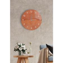 Saban Duvar Saati - Cam - Sessiz Akar - Model 58 Çap 27