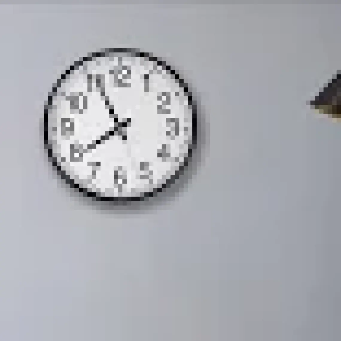 Klik Simplex Siyah Minimalist Duvar Saati