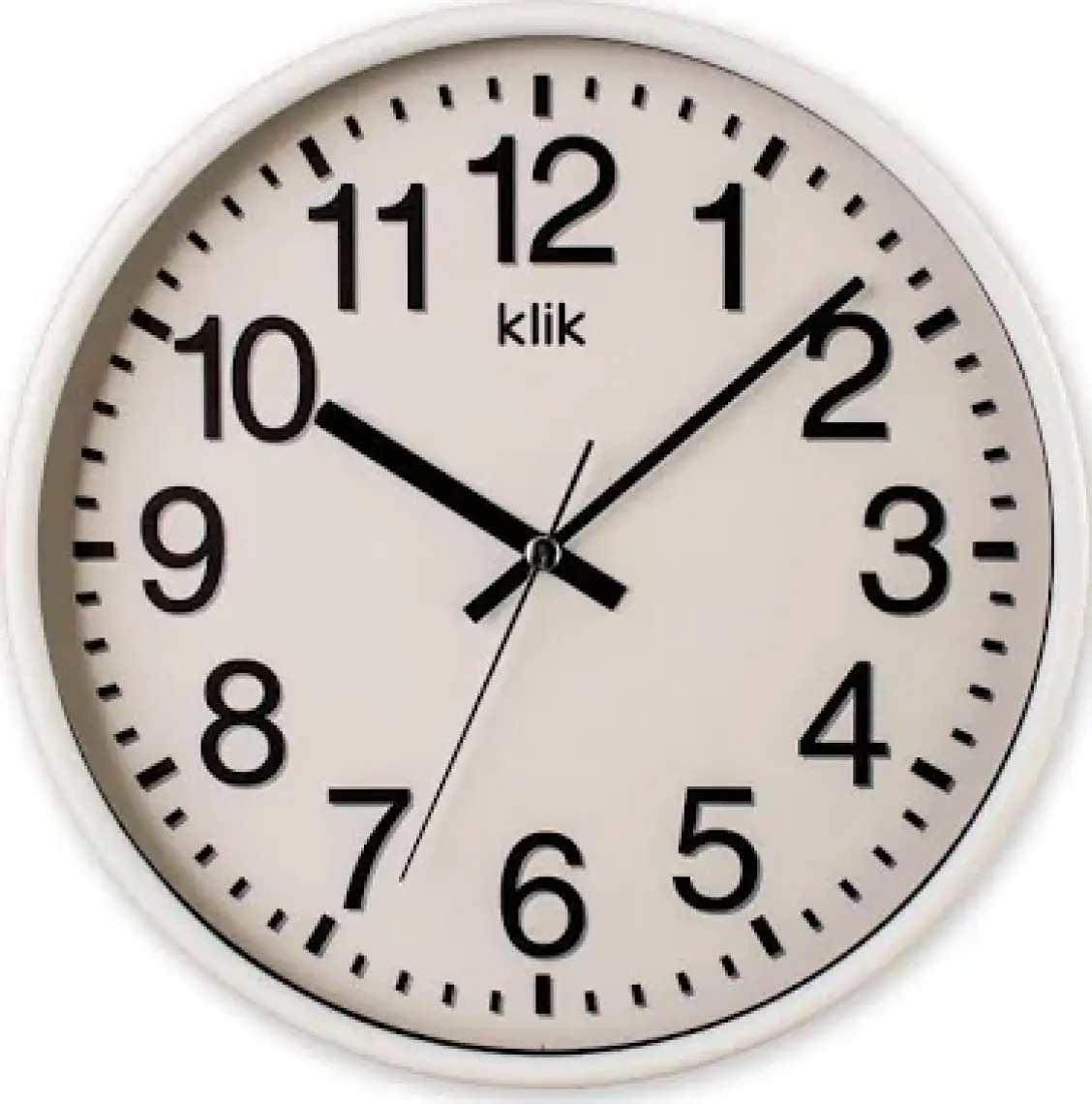 Klik Venüs Beyaz Duvar Saati