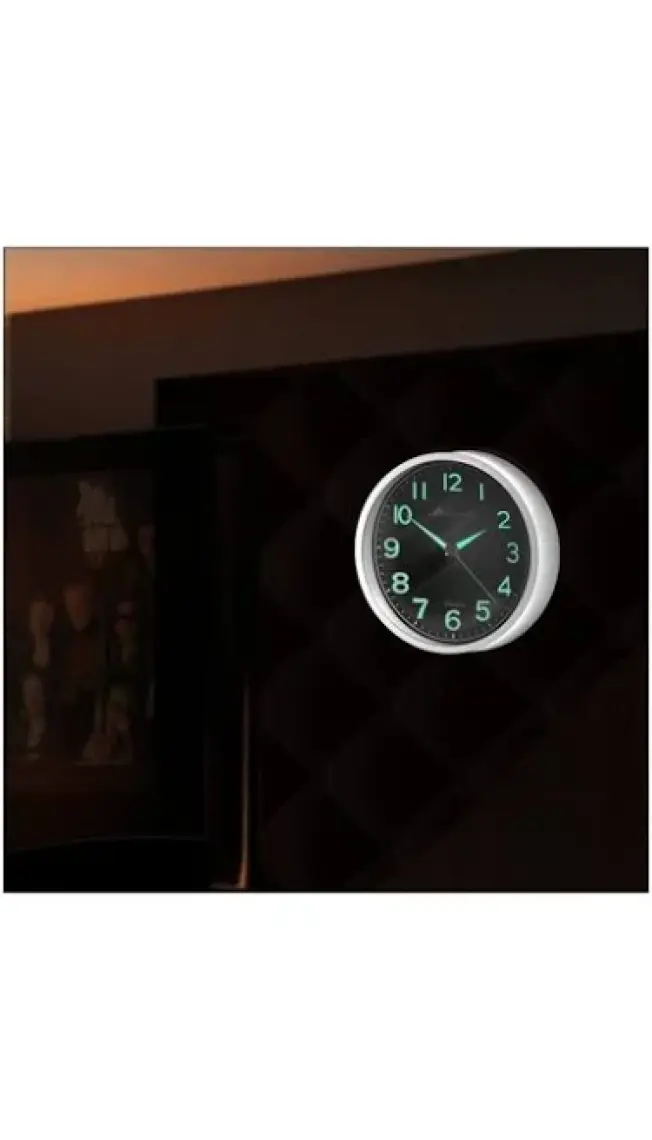 M3 Decorium Beyaz Çerçeveli Gece Görünen Işıldayan Fosforlu Sessz Duvar Sa...