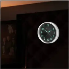 M3 Decorium Beyaz Çerçeveli Gece Görünen Işıldayan Fosforlu Sessz Duvar Sa...