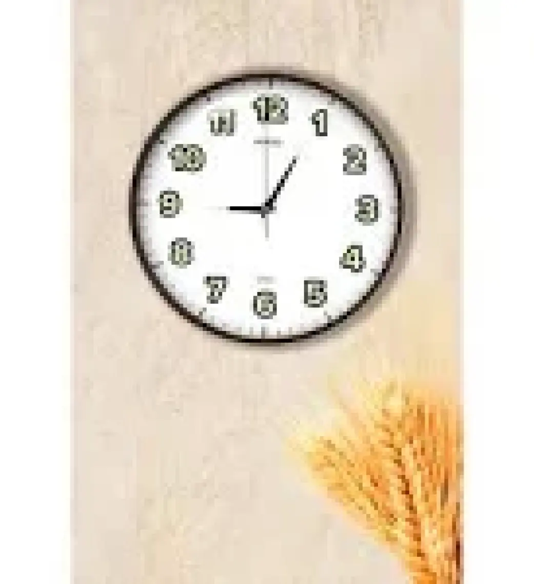 Emya Home Fosforlu Duvar Saati - 29 cm