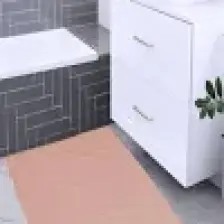 Mira Home Büyük Banyo Ayak Havlusu Pamuk Desenli 50X100 cm Soft