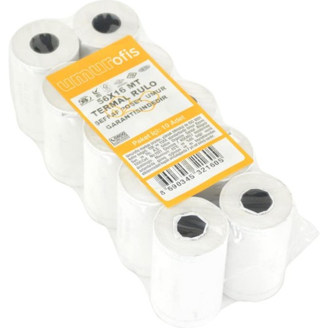 Umur Ofis 56x16mt Termal Yazarkasa Pos 10'lu Paket