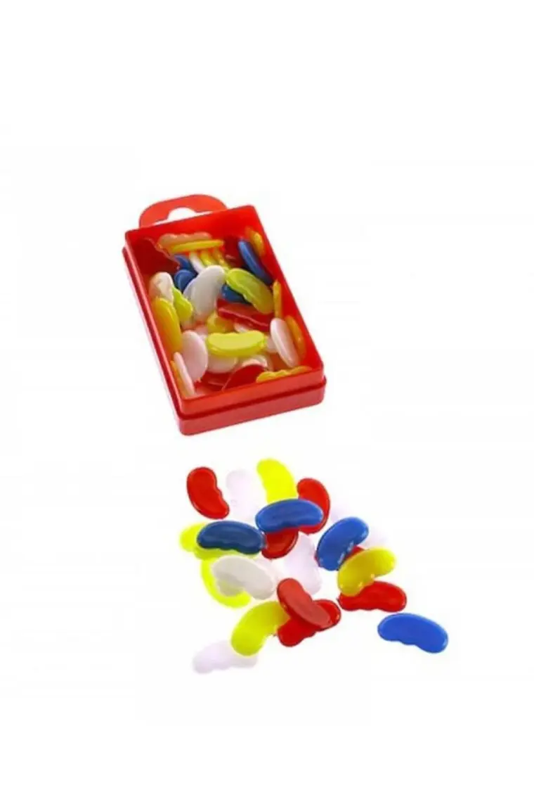 Artlantis Sayı Sayma Seti 1 Paket Plastik Sayı Sayma Çubukları ve Fasülyeleri 1. Sınıflar Için Renkli Çubuk Fasulye