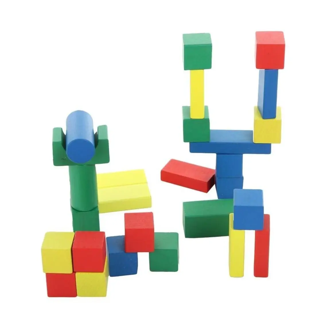 Hongji Ahşap 93709 Kovalı 80 Parça.Geom.Şekil. Bohjd93709