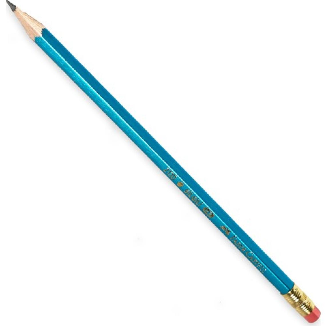 Faber-Castell Köşeli Silgili Kurşunkalem 12'li