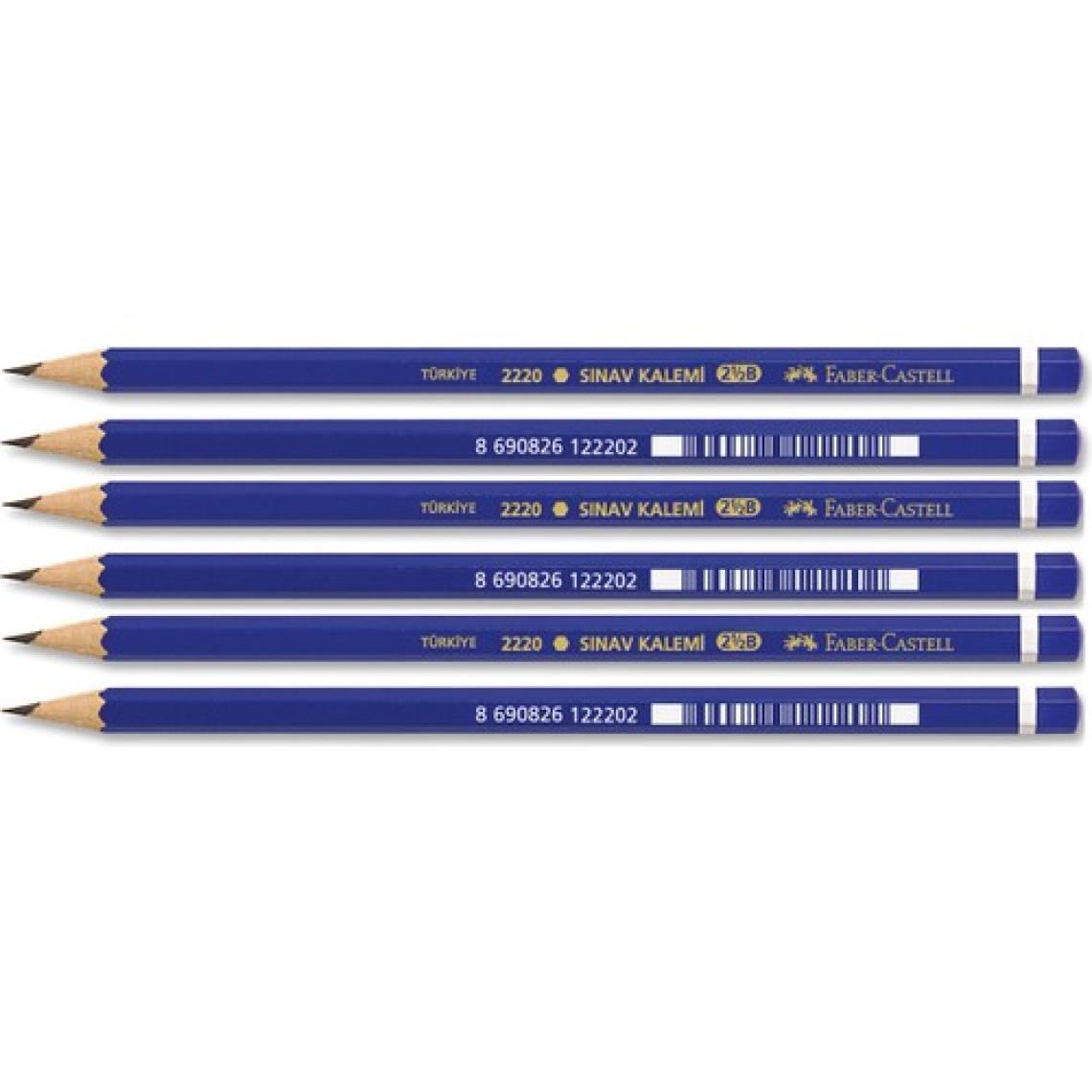 Faber-Castell Faber Sınav Kalemi 6'lı