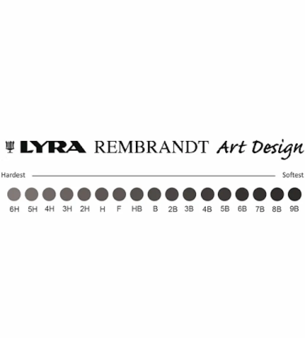 Lyra Rembrandt Art Design Dereceli Kalem 2B