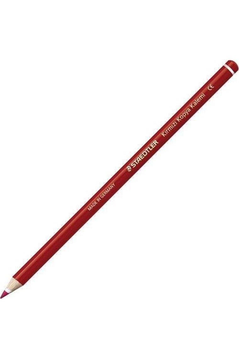 Staedtler Kırmızı Kopya Kalemi 12 Li (1 Paket 12 Adet)