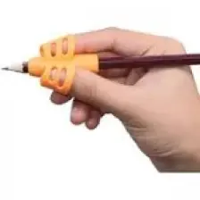 Misyon Kalem Tutacağı - 1 Adet Mavi Ergonomik Yazma Desteği (Küçük Boyut)
