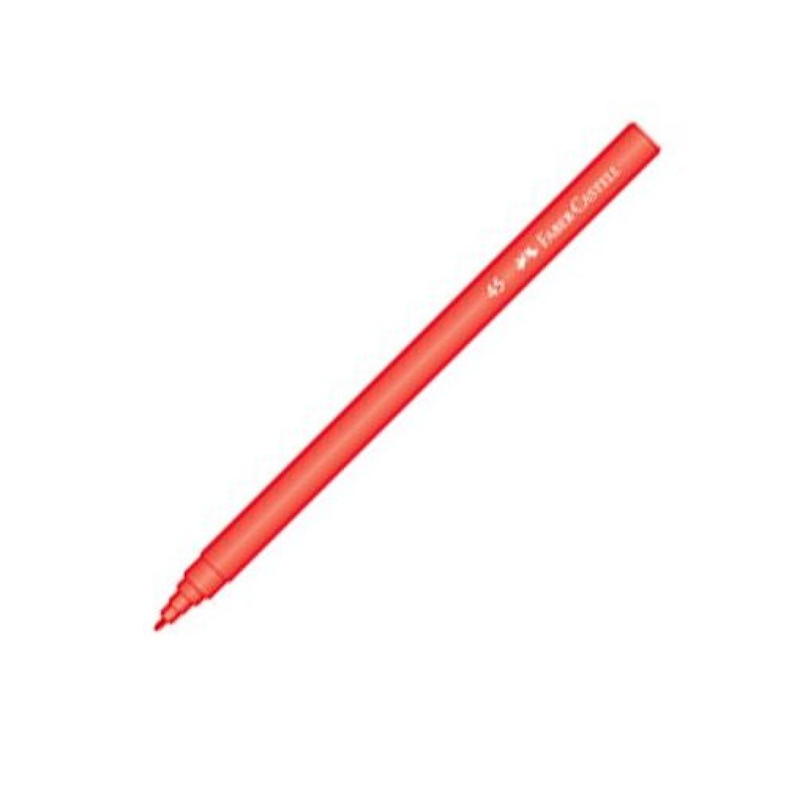 Faber-Castell Kırmızı Keçeli Kalem 45