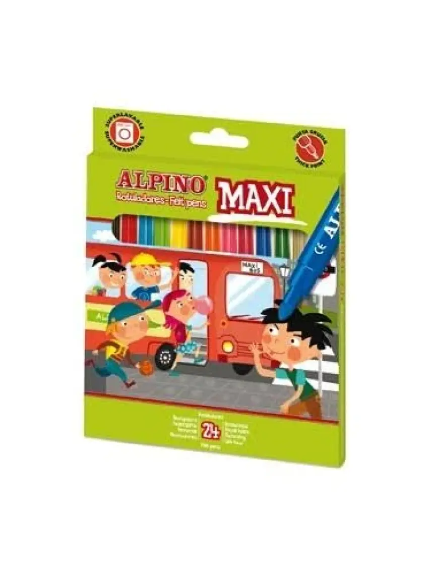 Alpino Maxi Keçeli Kalem 6'lı