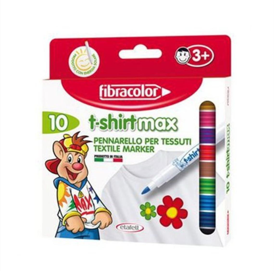 Fibracolor T-Shirt Marker 10 Renk 10565