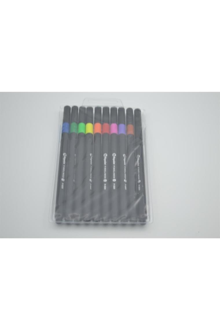 Fixpoint Fineliner Kalem Siyah Gövde 10'lu Fi x point P 5501