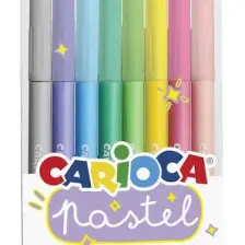 Carioca Pastel Süper Yıkanabilir Keçeli Kalem 8'Li