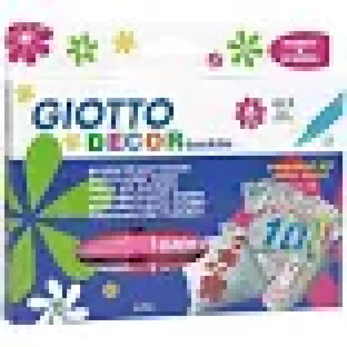 Giotto Decor Textile Kumaş Boyama Kalemi 6 Renk