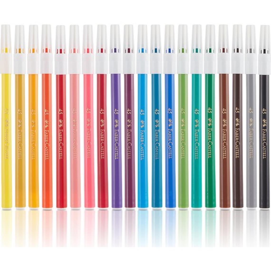 Faber-Castell Keçeli Kalem 20 Renk Yıkanabilir