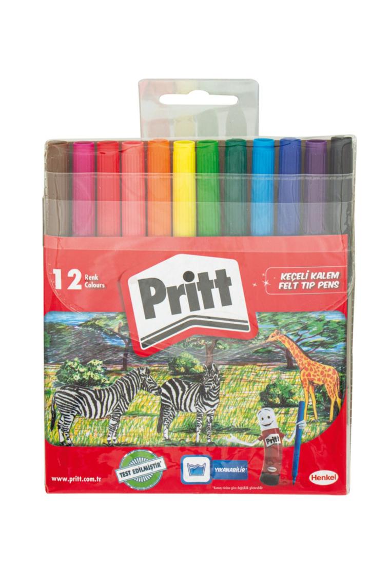 Pritt Keçeli Boya Kalemi 12 Renk