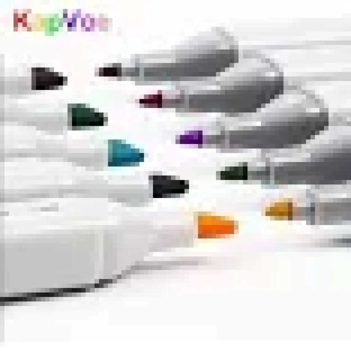 Kapvoe 36’lı Çift Uçlu Touch Marker Art Tasarım Kurecolor Twin Marker Kalem Seti Taşınabilir Çanta