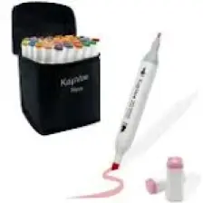 Kapvoe 36’lı Çift Uçlu Touch Marker Art Tasarım Kurecolor Twin Marker Kalem Seti Taşınabilir Çanta
