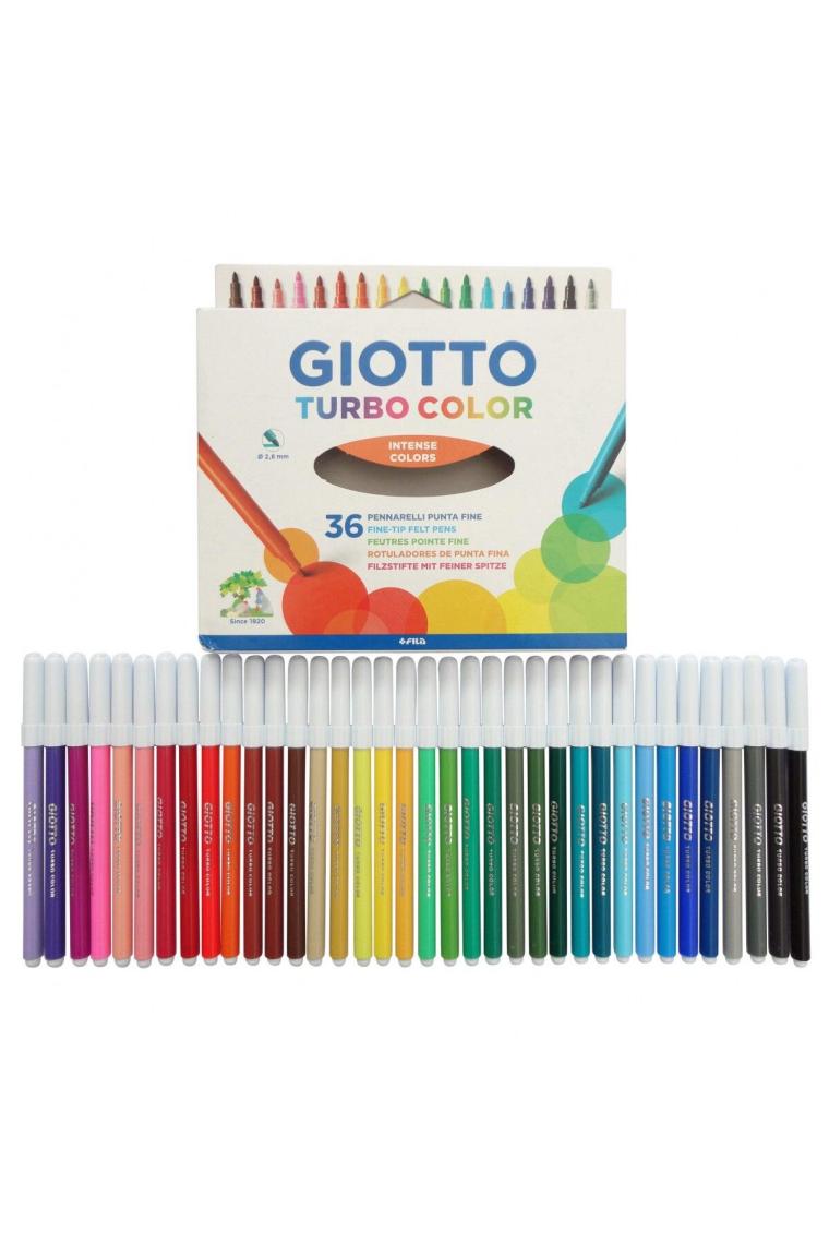 Giotto Turbo Color 36 Renk Keçeli Kalem
