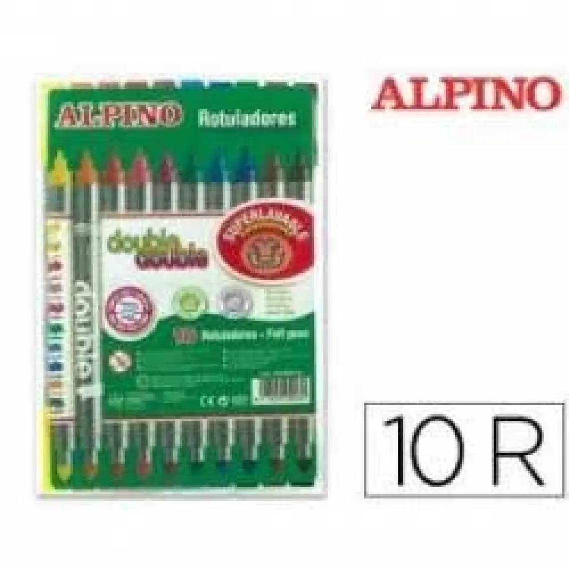 Alpino Keçeli Kalem Çift Uçlu 20 Renk