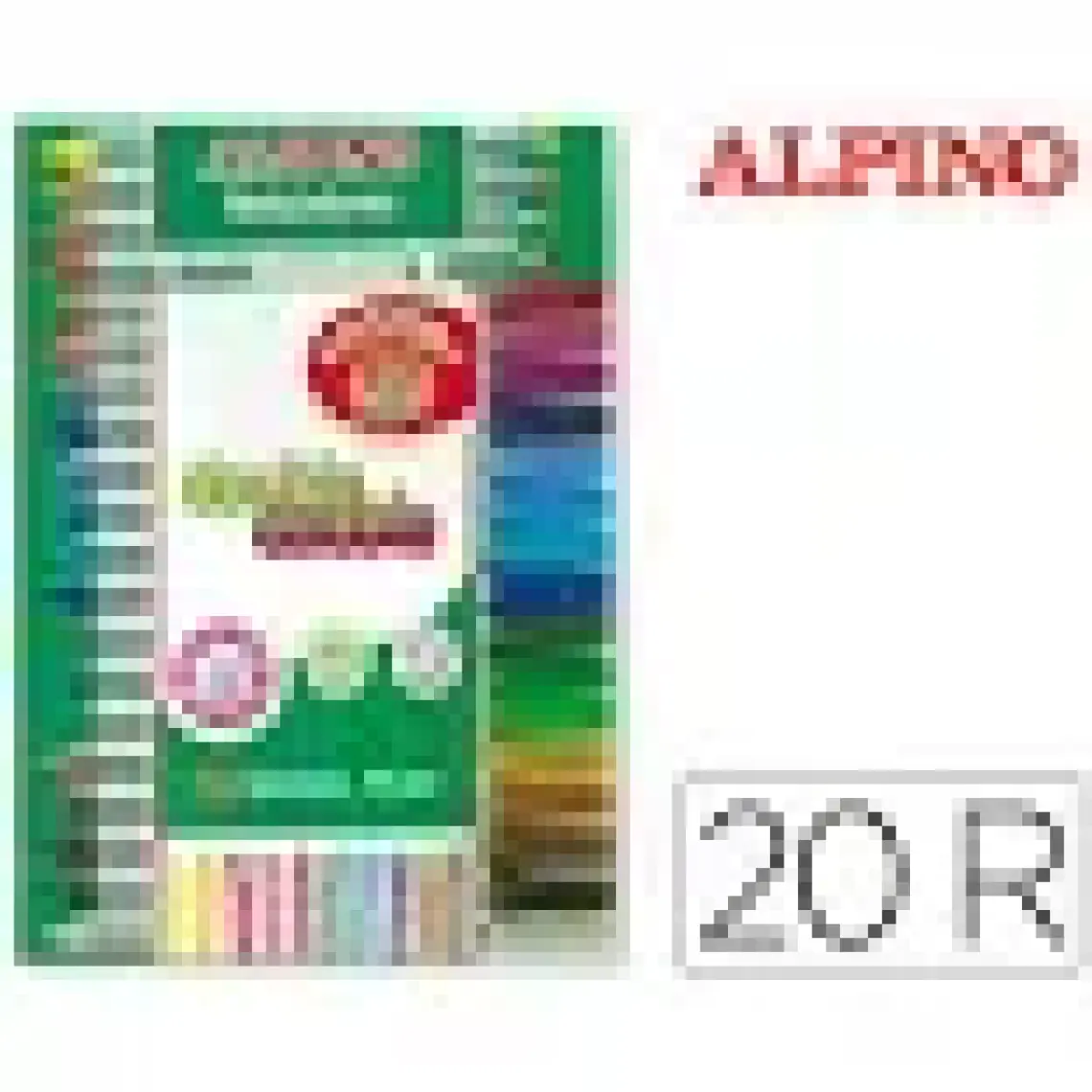 Alpino Keçeli Kalem Çift Uçlu 20 Renk