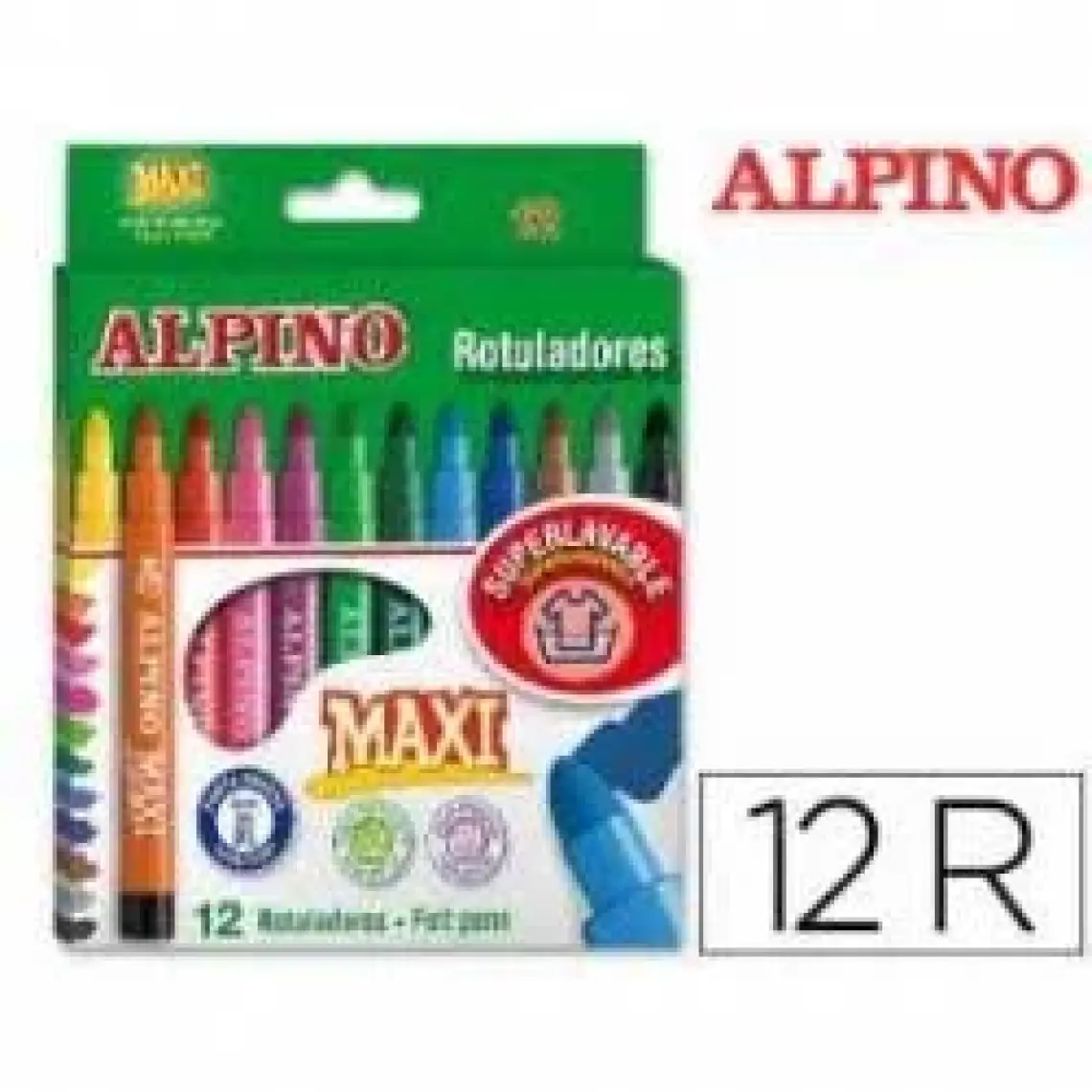 Alpino Keçeli Kalem Çift Uçlu 20 Renk