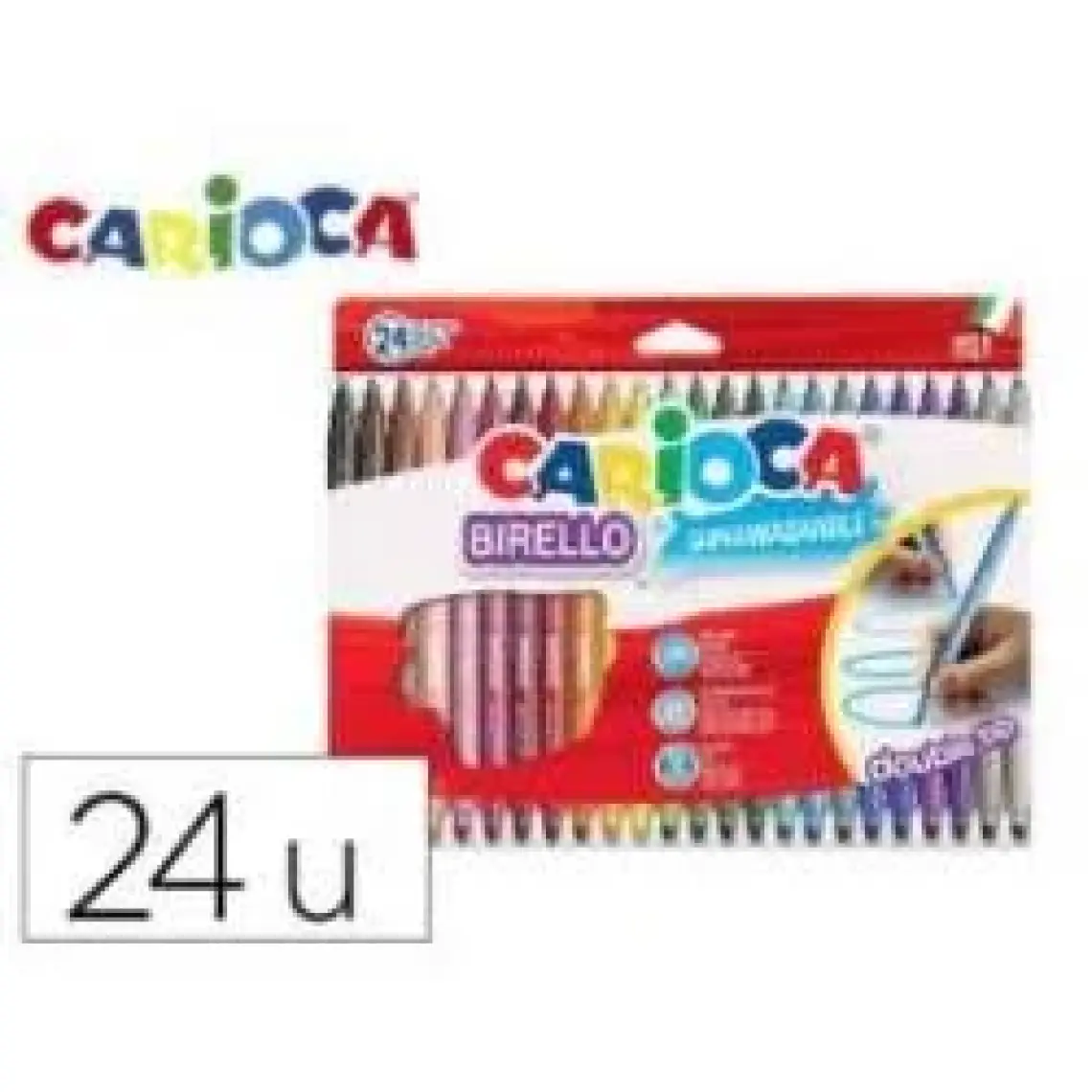 Alpino Keçeli Kalem Çift Uçlu 20 Renk