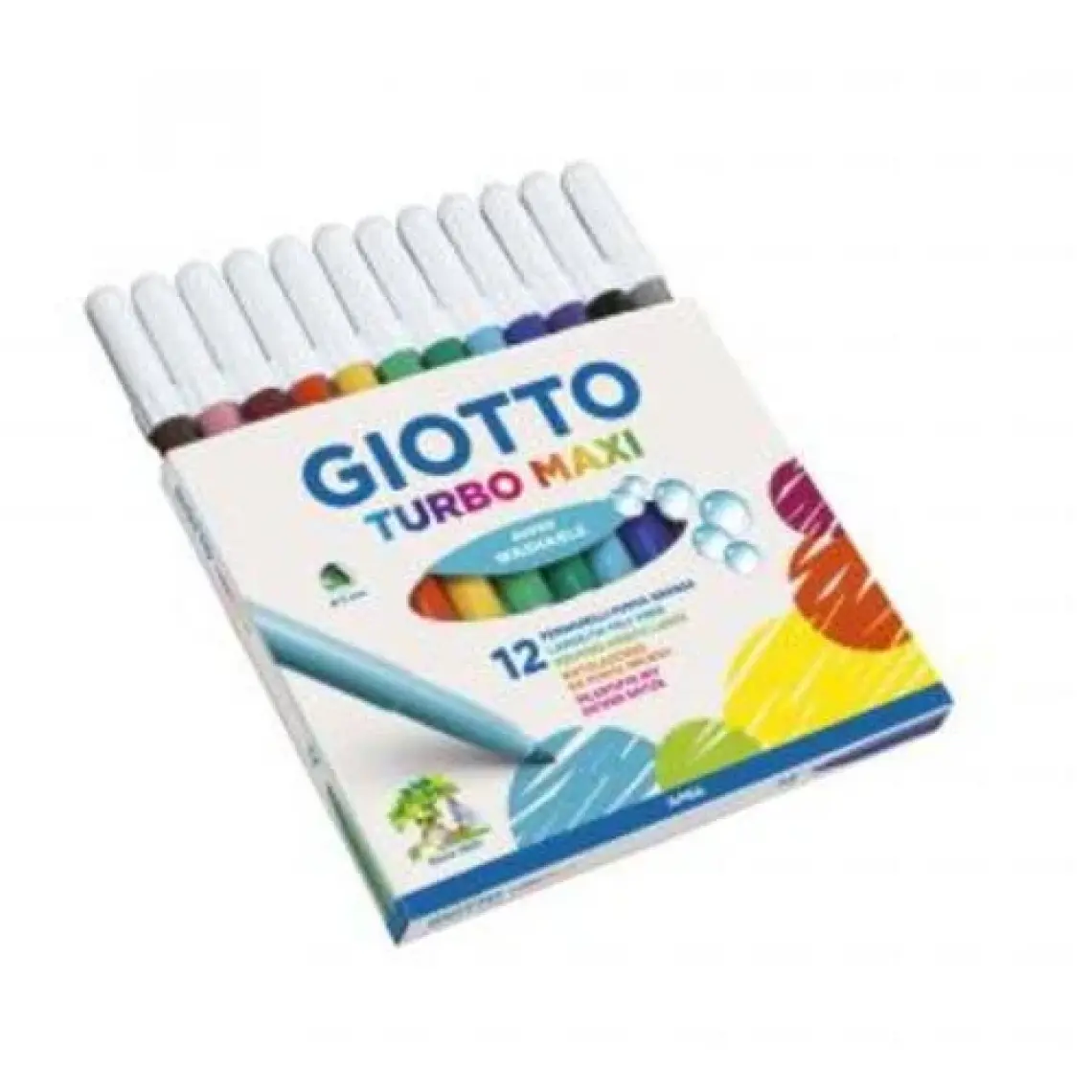 Giotto Turbo Maxi 12li Keçeli Kalem 454000