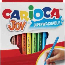 Carioca 12'li Joy Süper Yıkanabilir Keçeli Boya Kalemi / 40614