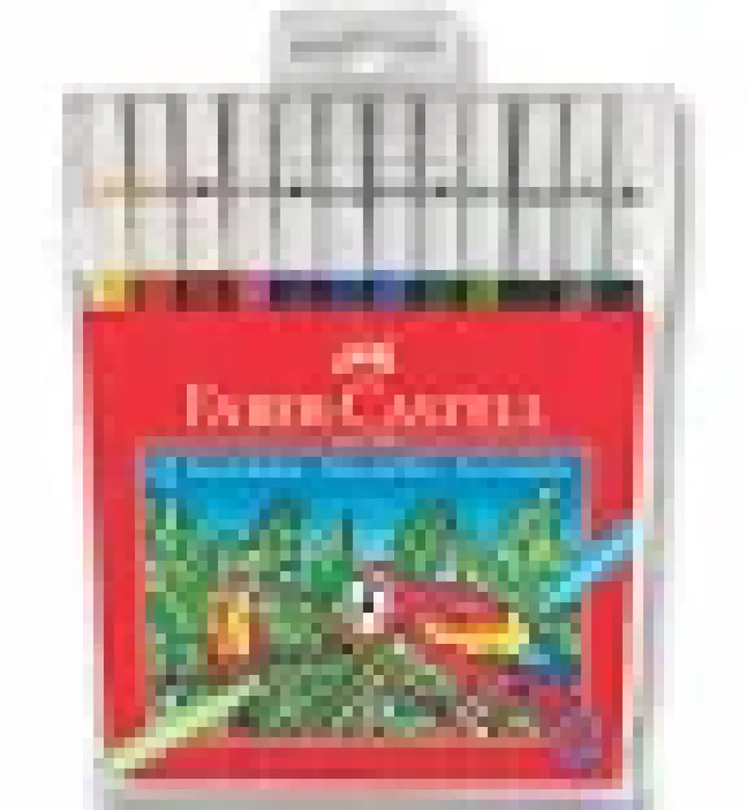 Faber-Castell Keçeli Kalem 12 Renk Yıkanabilir