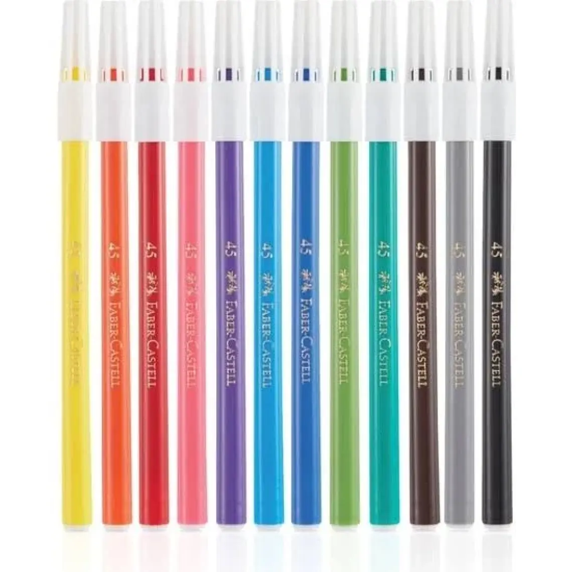 Faber-Castell Keçeli Kalem 12 Renk Yıkanabilir
